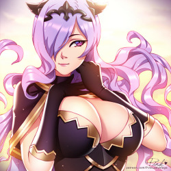 pinkladymage:Camilla from Fire Emblem: Fates~! She’s so gorgeous * - * patreon ✮ gumroad ✮ twitter ✮ deviantart ✮ pixiv