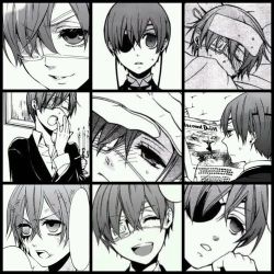 askcielphantomhiveandaloistrancy:  “Here are some pictures of Ciel while you wait for Admin Kiyo to return.” -Alois Trancy