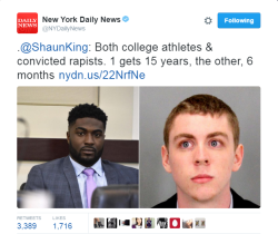 cuzigottacutefaceandmybootysofat:  ajleenation99:  kittyyzma:  17mul:  4mysquad:    welcome to America, where rich, white privilege gets you out of any logical punishment    @lmsig  Before someone says something stupid, no we aren’t mad the black dude