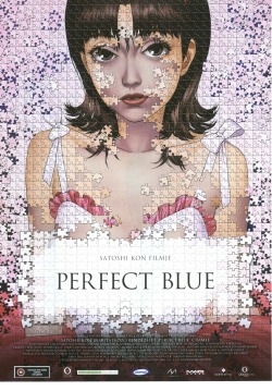 animecovers:  “Perfect Blue” (パーフェクトブルー Pāfekuto Burū) is a 1997 Japanese animated psychological thriller film directed by Satoshi Kon and written by Sadayuki Murai based on the novel of the same name by Yoshikazu Takeuchi. 