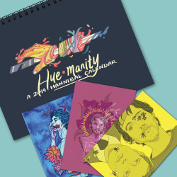 huemanity2019: HUEMANITY 2019 IS LIVE! You can now pre-order Huemanity, a spectrum themed 2019 Hannibal fanart collaboration calendar!  Huemanity is a 11*8.5″ spiral bound wall calendar with full color month and page illustrations. It features 39 brand