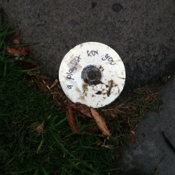 cooopernatural:   I saw this when I was walking home, and it just made me sad.  id kill to know whats on it