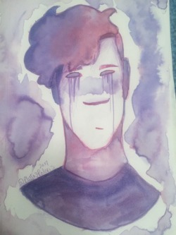 plutoandpolaris-art:  My first legitimate watercolor painting. It’s really not that good but it was a learning experience nevertheless.   @markiplier  Good!