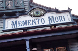 thehauntedmansiondisney: Memento Mori: is a Latin phrase meaning “Be mindful of death” and may be translated as “Remember that you are mortal,” “Remember you will die,” “Remember that you must die,” or &ldquo;Remember your death&rdquo;.