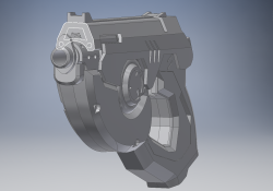 aarons-art-dump:Don’t know if many people know this but i also modeled Tracers Pulse pistol for 3d printing some time in the future. I’m thinking i’ll do Reinhardts shield bracer next, since it’s easy and looks awesome as shit.