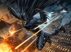 unknowngenre:  Batman, Batgirl and Harley Quinn by AdmiraWijaya