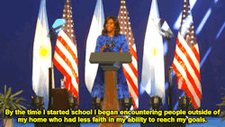 micdotcom:  Watch: Michelle Obama delivers incredibly empowering speech to girls in Argentina  