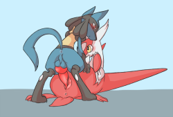 doyourpokemon:  Those two seem to be getting along pretty well. Hopefully the rest of your team follows their example! 