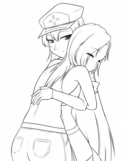Patreon SketchFor this month Darkarri requested a sketch of a friend&rsquo;s OC hugging Esdeath (from the series Akame ga Kill).Links: - Patreon - Eka’s Portal - SFW Art - Tip Jar