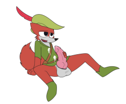 mrrottsonsponyporndungeon: Commission for @keppat I never watched disneys robin hood I don’t think. Dunno why. The fox has no reason to get me hard tho. Thanks a ton for commissioning me btw!  x: