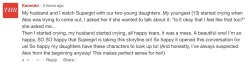 onehellofasummer:  A comment on this article. This is what stories are for, this is what representation is for. We need storylines like this so that 13 year old girls can know that it’s okay and beautiful to like girls and not boys. We need storylines