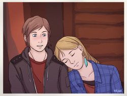 kalvzr:   chloe is thinking about how can rachel sleep on those jacket studs