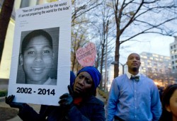 think-progress: Cleveland Sues Tamir Rice’s Family For Not Paying For The Ambulance That Came Too LateWhen 12-year-old Tamir Rice was shot and killed by Cleveland police for playing with a toy gun,officers didn’t give him medical attention for four