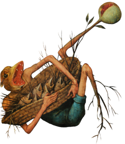virovac: iguanamouth:  dohmalore:  achasma:  Demon from The Fall of the Rebel Angels by Pieter Bruegel the Elder, 1562. (transparent)    @bogleech @tyrantisterror 