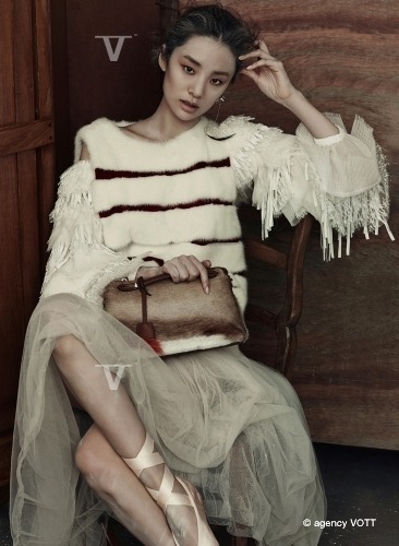 koreanmodel:Stephanie Lee by Kim Eomil for Style H Oct 2014