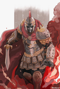 thecollectibles:For Honor fan art by  Erik Ly    These are fantastic 