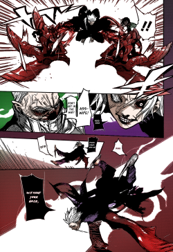 Tokyo Ghoul:Re Chapter 63 Coloured pages. a bit unmotivated and busy to do the entire chapter but anyways hope you like it.Scanlations by Crossbreed