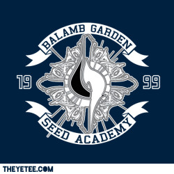 theyetee:  Balamb Gardenby Ryan Haakฟ Pre-Order Special until March 19Only at The Yetee