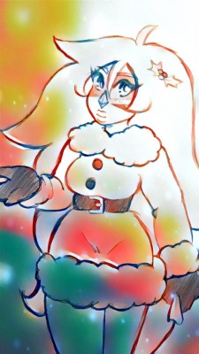 harinezumiko:Christmas Jasper for @aku2san!! Thank you for always drawing wonderful art! I!!! LOVE!!!!! YOU!!!!!!!!