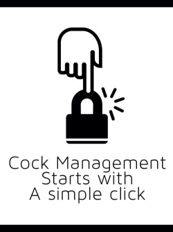Cock management starts with a simple click. :-)