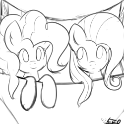 30minchallenge:  Pinkie Pie’s Balloon Party - &frac12; Pinkie Pie takes Fluttershy on an adventure (seem a lot of people went with Fluttershy for the friend Pinkie picked!)  ^w^!