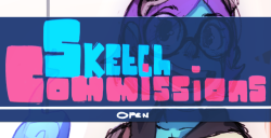 maiz-ken:  Sketch Commissions! Pretty sure i haven’t made a post about it yet but yea i’m open for sketch commissions. I’ve actually been accepting them for a few weeks already now but i wanted to wait until i finished most of those before making