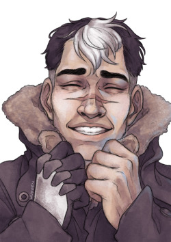 a while ago @bestingheroes linked me this post and since then i haven’t been able to stop thinking about shiro so um yeah i just. want him to smile. i need him to smile and be happy even for a little while my heart requires it