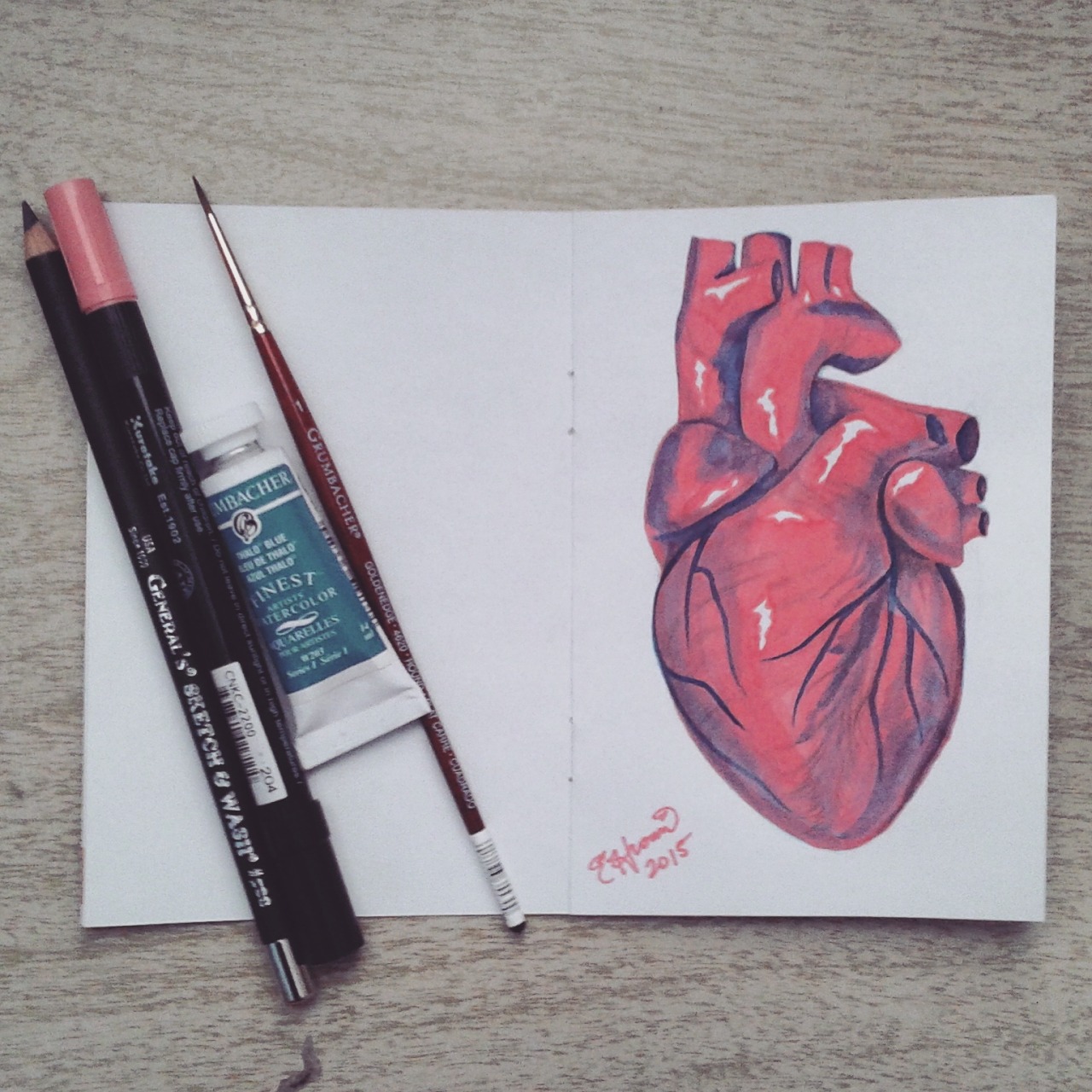 emilyhromi: February’s ArtSnacks! Happy Valentine’s Day, everyone! ArtSnacks is like a magazine subscription but instead of a magazine you get 4 or 5 different art products to try out. Learn more about ArtSnacks here.