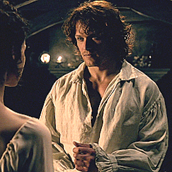guiltypleasuresreviews:  outlandian:  Oh, it’s Hump Day so what the heck. Enjoy! ;-) (“The Wedding” - 1x07)  #Outlander #OutlanderWedding #JamieFraser #NSFW 