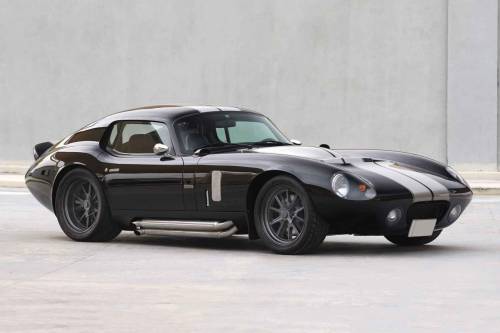 vintageclassiccars:   Shelby Cobra Daytona - bad.Six Shelby Cobra Daytonas were made between 1964 and 1965 with  one goal — beating Ferrari in international sports car competition. The  Daytona took home class wins at Le Mans, Sebring, and Daytona,