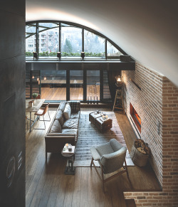 valleyofthequeens:  daphneemarie:  urbnindustrial:  Loft 9b in Sofia, Bulgaria  Dream home.  looks like ed and i are moving to bulgaria