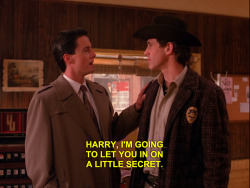 sheisasilentfilm:thesylverlining:diddy-wah-diddy:  diddy-wah-diddy:  Self care 101   Okay reblogging this again because this scene literally changed my life  Twin Peaks is important. &lt;3  Twin Peaks is LIFE. 