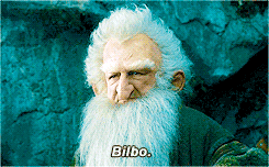 anunexpectedhotdwarf:  Thorin actually calling Bilbo by his name  requested by anonymous 