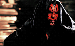 danthemedicman:  sultoth:  taco-flavored-kisses:  traumaticcandy:  jjangredpanda:  Darth Maul vs. Darth Talon  i am sprung.  Not a fan of Star Wars that much… But damn.  I love mauls expression after she licks the lightsaber. He goes from mad to wat