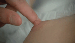 love-to-tease-far-too-much:  I finally found a gif that shows what I love doing to your nipples! I’m happy enough about this that I’m forgetting to write anything about a tease…must rectify. Fingertips are useful, and light brushing even more so.