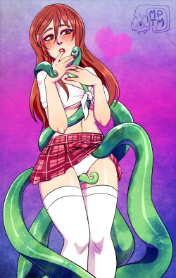 xenozoophavs:  Tentacle Lusthttp://www.hentai-foundry.com/pictures/user/My_Pet_Tentacle_Monster