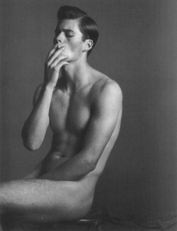 nokiahoe:  joe collier photographed by andrew weir for l’officiel hommes. 