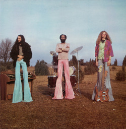 atomic-flash:  The German progressive rock band, Exmagma. Cover photo for the 1974 album, Goldball. 