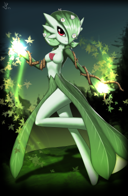 deilan12:  What if Gardevoir was a Grass-Type??This was a commission, so the original idea is not mine =)i hope you like it :D  Perfect