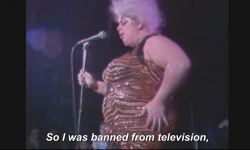 Divine about being banned on British TV, the Queen of Filth strikes again. From the amazing documentary I Am Divine. 
