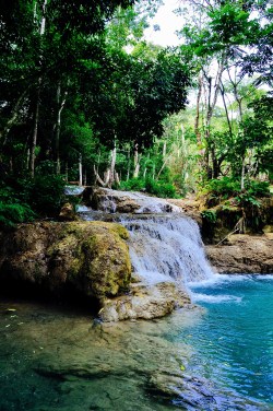 danlophotography:  Simply Magical | Kuang Si Waterfall, Laos