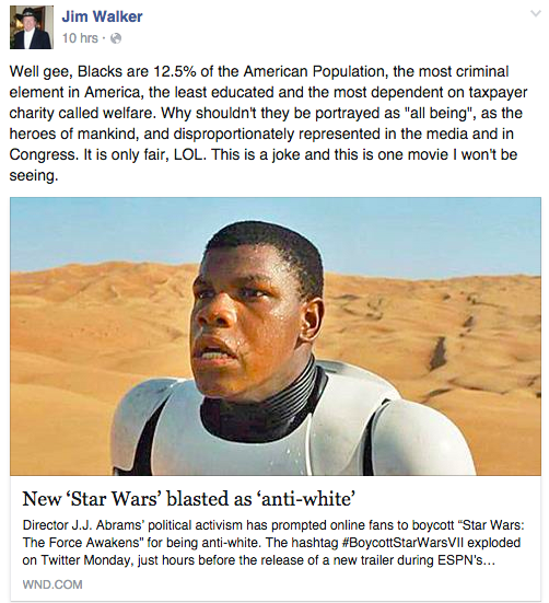 Image result for Star Wars is anti-white