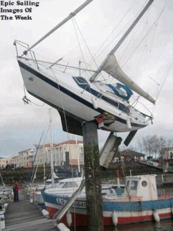 sailstead:  Wrong place at the wrong timeâ€¦  That&rsquo;ll buff right out.