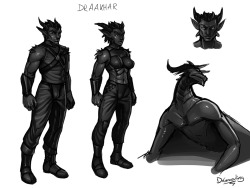 drgraevling:  The Draakhar, or the dragonlords, are a powerful and influential people in the Empire. They hail from the mountains, where they live in great castles, carved out of the living rock and forged using draconic magicks. They are a force to be