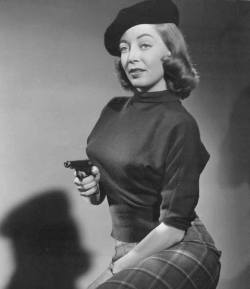 “I didn’t know I was doing film noir. I thought I was doing detective stories with low lighting!” -Marie Windsor 