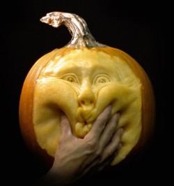 xtalsic:  alligatorassassinator:  triponwords:  If you’ve never seen Villafane Studio&rsquo;s Pumpkin carvings before, here you go.   YOU PUT SO MUCH TIME AND ENERGY INTO SOMETHING THAT WILL BE DESTROYED IN LIKE A FEW WEEKS.  That last one tho 