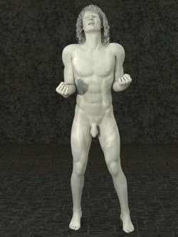 statuegarden:  â€œMale Statue 01/02â€³ by creativeguy59 If you like, please visit his deviant-art profile and give him a â€œlikeâ€. He is doing a great job there. 
