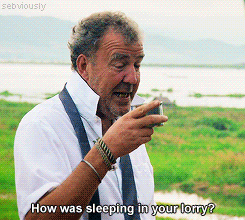 topgearmag:  Top Gear Burma Special. When camping with Clarkson, avoid snoring. Right James?