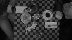 amycvdh: Iggy Pop and Tom Waits, Coffee and Cigarettes (2003) by Jim Jarmusch  good morning 