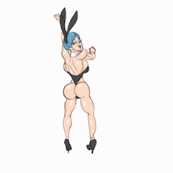 sun1sol:  Bulma’s rocking her hips!  I’m still here, sorry for the lack of updates, just working on new animations for patron, like these, promo gifs starting with bubble butt Bulma Breifs in her iconic bunny suithttps://www.patreon.com/Sol1Sun Have